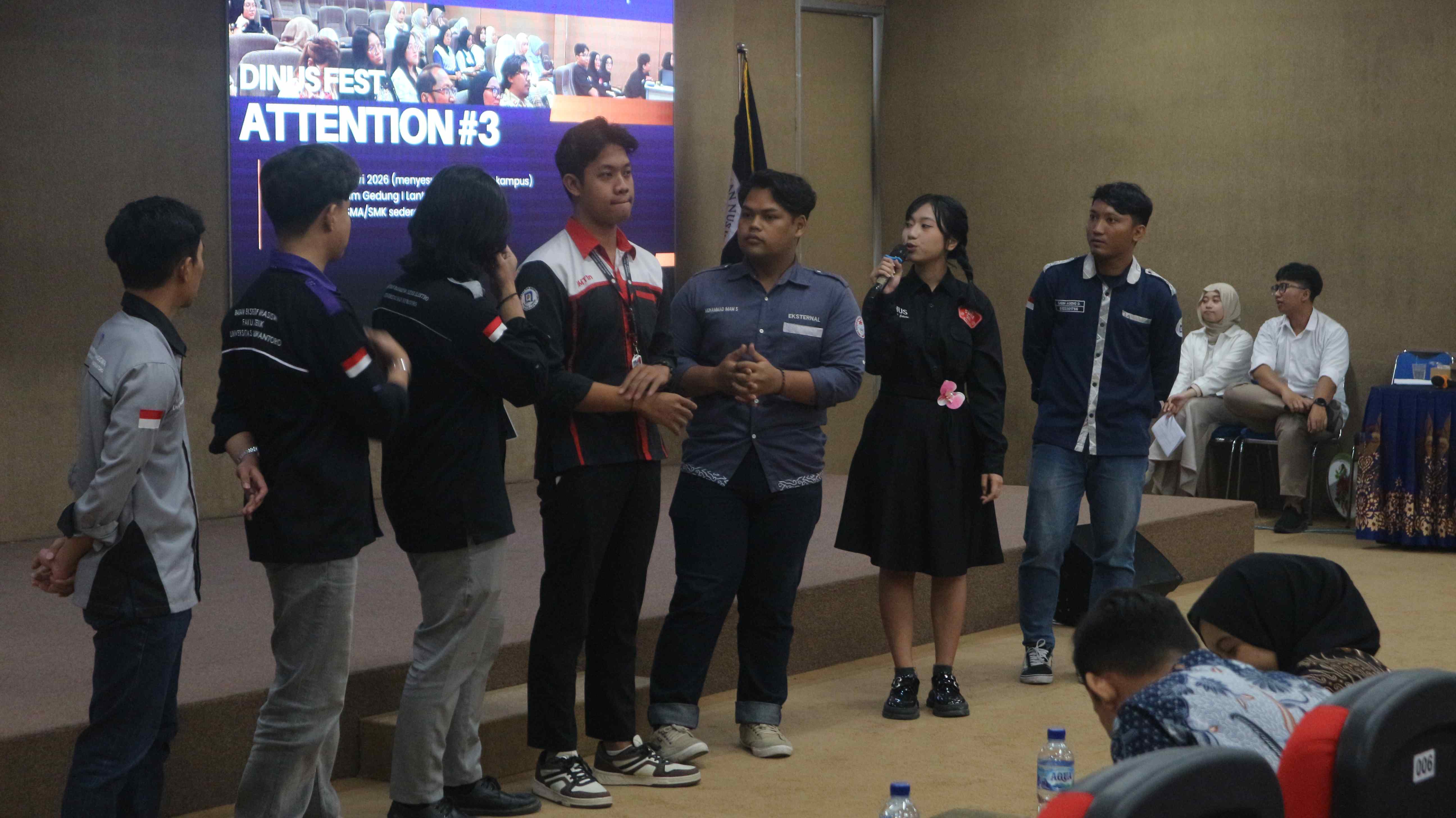 Pemaparan Materi Oleh Ormawa Fakultas Teknik